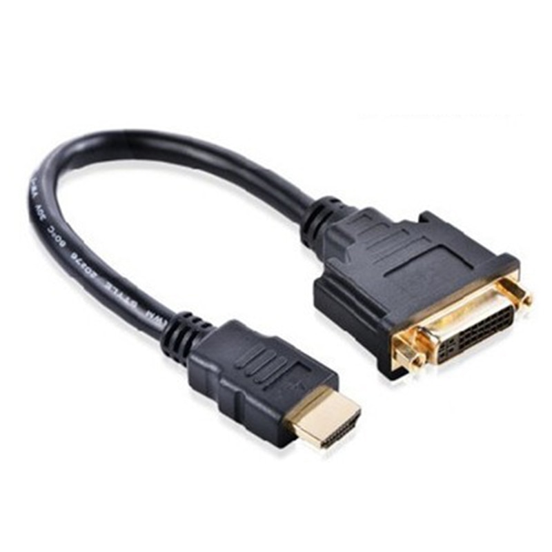 HDMI-DVI 24 + 5  ̺,  M/F HDMI -DVI    ڵ, PC HDTV LCD DVD, 30cm